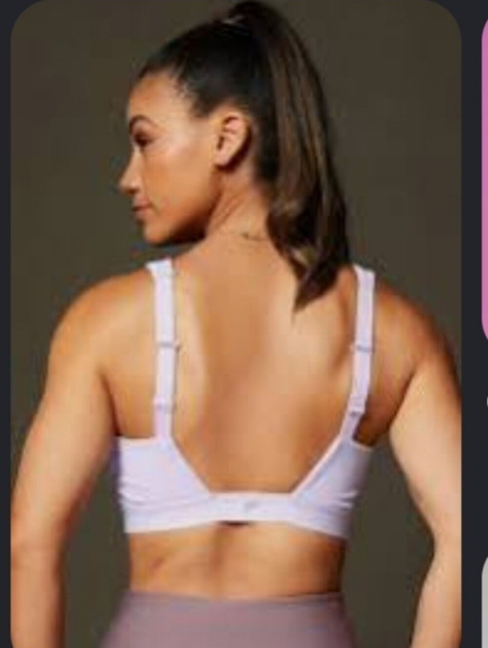 Fabletics PowerHold Activewear Set Pink Athletic Two-Piece Set